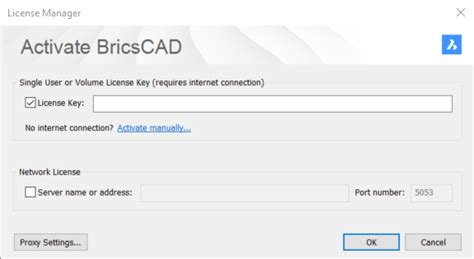 Proxy Settings On A Client Computer Bricscad Lite And Pro Bricsys