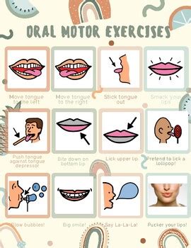 Oral Motor Exercises By Speech Therapy Consulting TPT