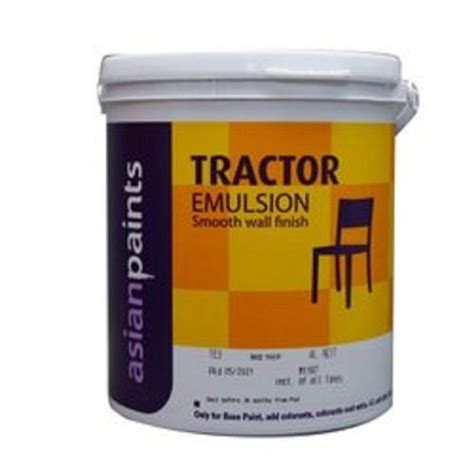 Asian Paints Tractor Smooth Emulsion Paint For Wall Finish And