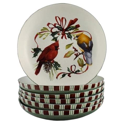 Catherine Mcclung For Lenox Winter Greetings Everyday Six Plates