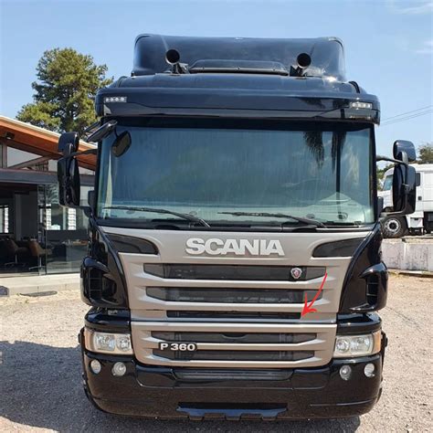 Tela Grade Frontal Radiador Para Caminh O Scania G R S S