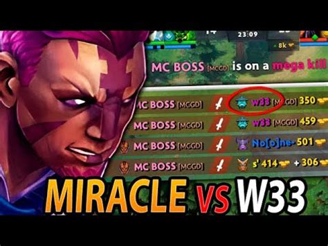 MIRACLE Anti Mage Vs W33 Storm Spirit EZ COUNTER YouTube