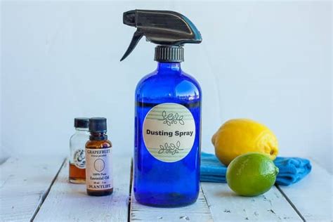 Homemade Dusting Spray And Furniture Polish Sustainable Cooks