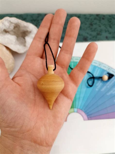 Pendule Goutte D Eau En Bois De Buis Naturel Etsy France