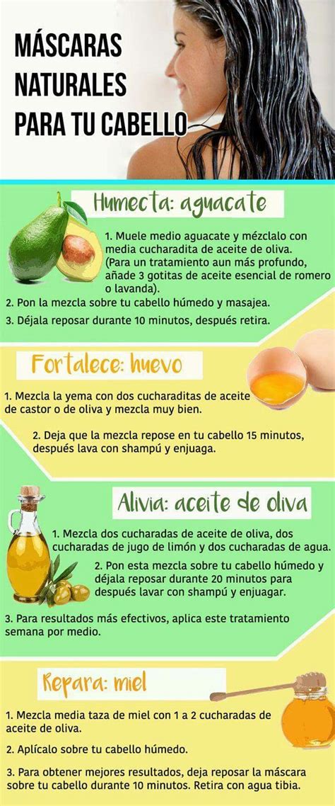 Tratamientos Caseros Para Un Cabello Saludable Spa En Casa