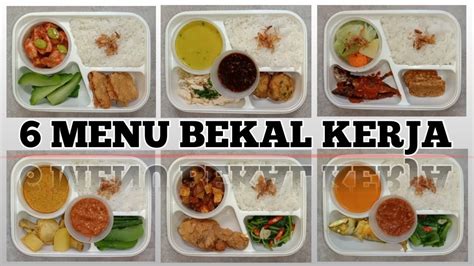 KUMPULAN MENU BEKAL MAKAN SIANG SUAMI ISTRI KERJA YANG SIMPEL PRAKTIS