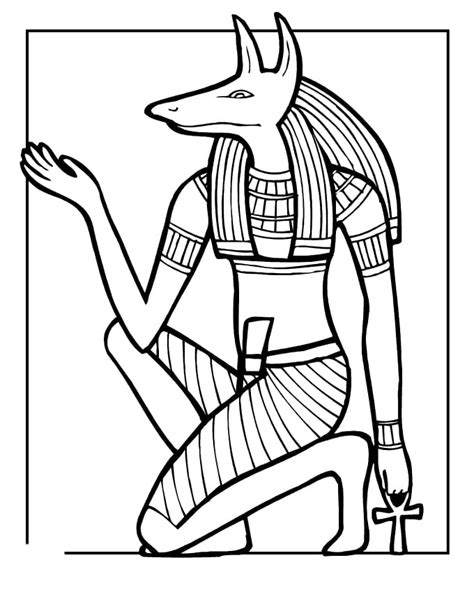 Printable Coloring Pages Egypt