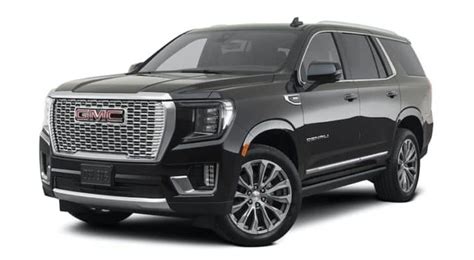 Black SUV LAX pickup with a Luxurious GMC Denali