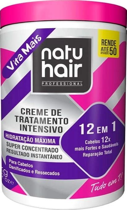 Creme De Tratamento Intensivo NatuHair 12 Em 1 Beleza Na Web