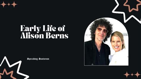 Alison Berns' Life: Exploring Howard Stern’s Ex-spouse Tale