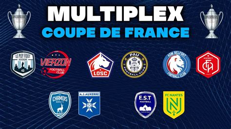 Live Multiplex Coupe De France Lille Pau Niort Auxerre Thaon