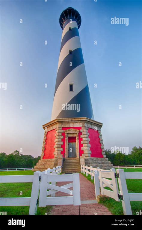 Cape Hatteras Lighthouse Outer Banks North Carolina Stock Photo Alamy