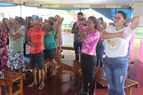 Cras Realiza Programação Alusiva Ao Outubro Rosa Com O Grupo Da Idade