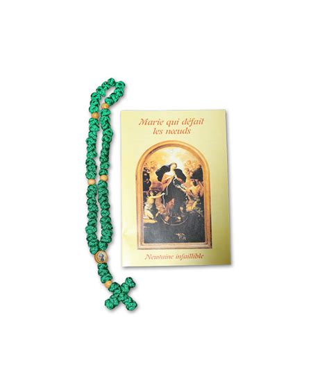 Our Lady Undoer Of Knots Rosary And Novena Set Gift Shop Saint