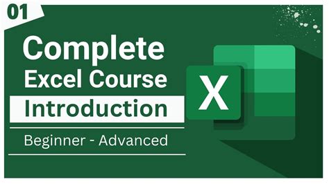 Microsoft Excel Complete Course Beginner To Advanced Introduction