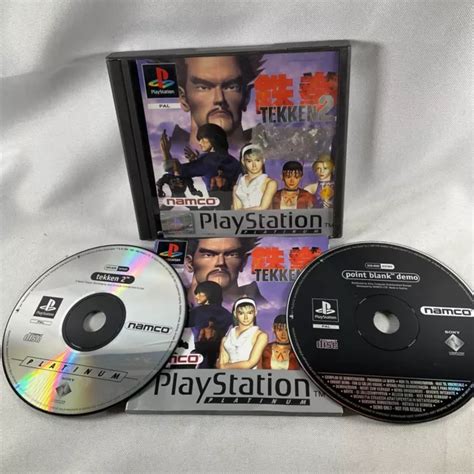 TEKKEN 2 Which Includes Rare Demo Manual Ps1 PlayStation 1 Game