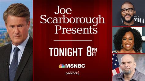 Msnbc Public Relations On Twitter Tonight Joenbc Returns With A