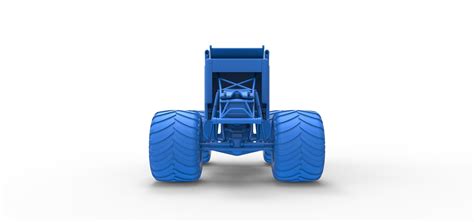 ArtStation - 3D printable Diecast Monster Tow Truck Scale 1:25 | Resources