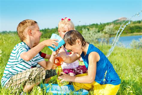 Atividades Lúdicas Brincadeiras Com Agua Educação Infantil
