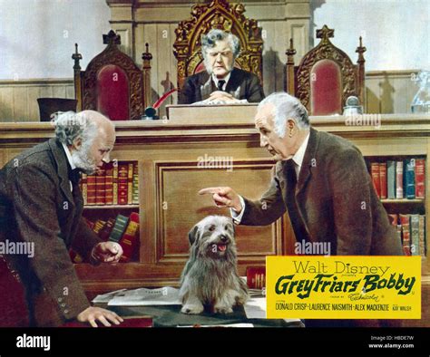 Greyfriars Bobby From Left Laurence Naismith Andrew Cruickshank