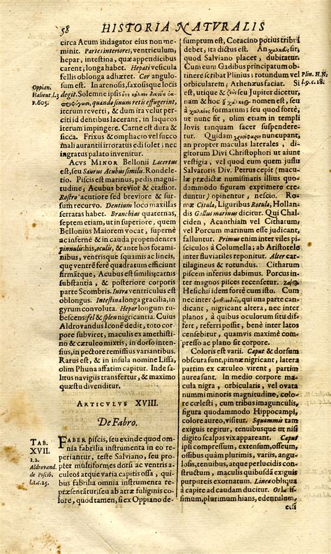 Jonston Jan Historiae Naturalis De Piscibus Et Cetis Libri V