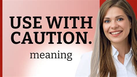 understanding   caution  guide  english learners youtube