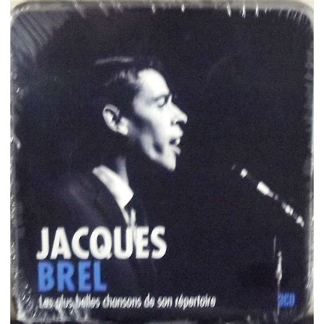 Jacques Brel Les Plus Belles Chansons De Son R Pertoire Box Set Cd