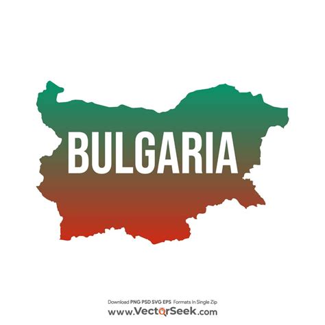 Bulgaria Map Vector Ai Png Svg Eps Free Download