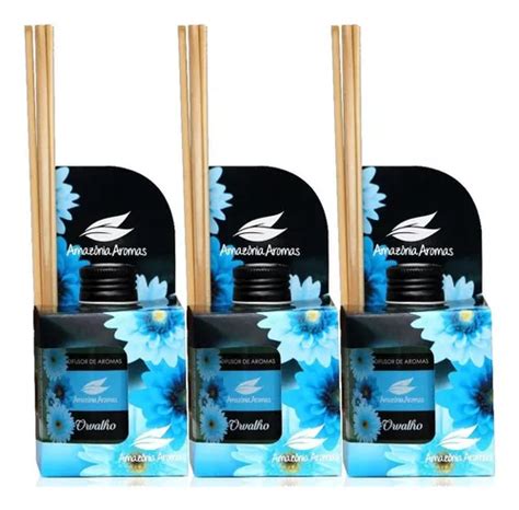 Kit Aromatizador Perfume Ambiente Difusor Aroma Orvalho Mercadolivre