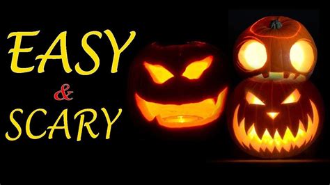 10 Unique Scary Easy Pumpkin Carving Ideas 2024