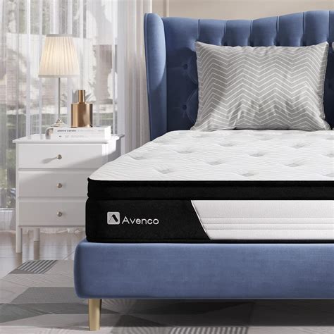 King Mattress Avenco Hybrid King Size Mattress In A Box 100 Nights