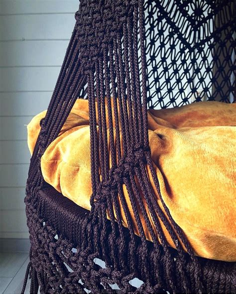 Macrame Double Seated Swing Chair Macrame Hanging Chair Etsy