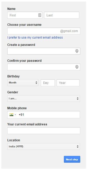 How to Create a Gmail Account - Tech Quintal