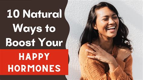 10 Natural Ways To Boost Your Happy Hormones Shorts Youtube