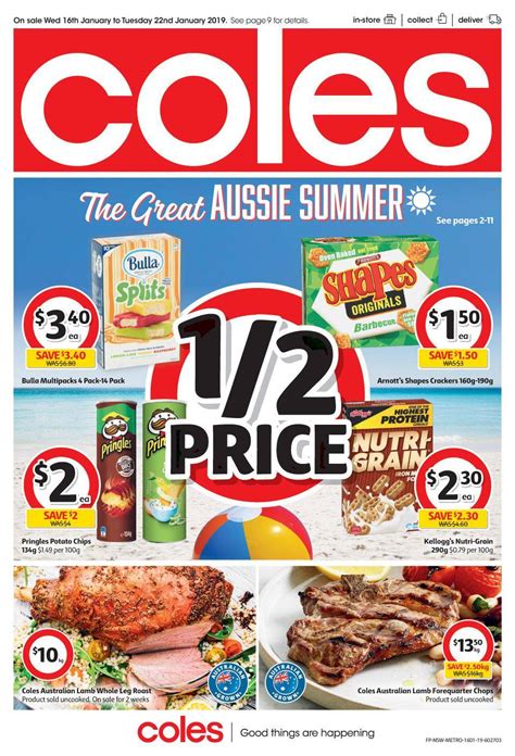 Coles Catalogue Deals 16 22 Jan 2019 Catalogue AU