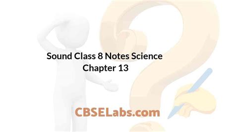 Sound Class 8 Notes Science Chapter 13 - CBSE Labs