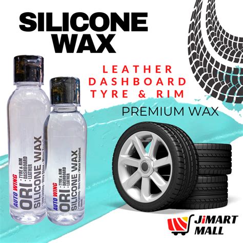 SILICONE WAX Tire Wax Dashboard Plastic Shine Tayar Wax Silikon Silicon