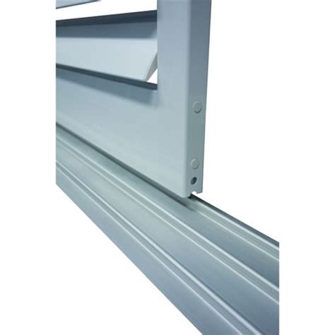 Polar Modular Shutters Track Kit Exterior Shutter Aluminium Wood Grey