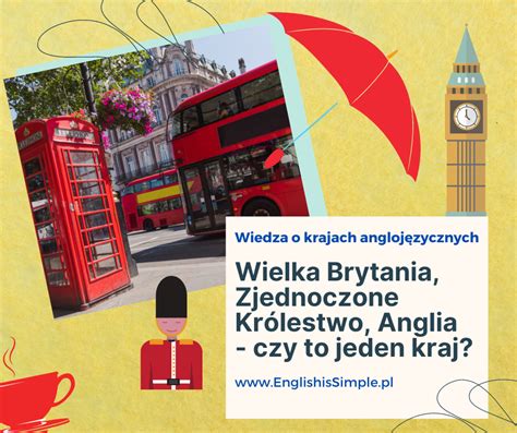 Wielka Brytania Zjednoczone Królestwo Anglia czy to jeden kraj