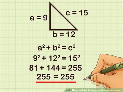 Ways To Solve Pythagoras Theorem Questions Wikihow