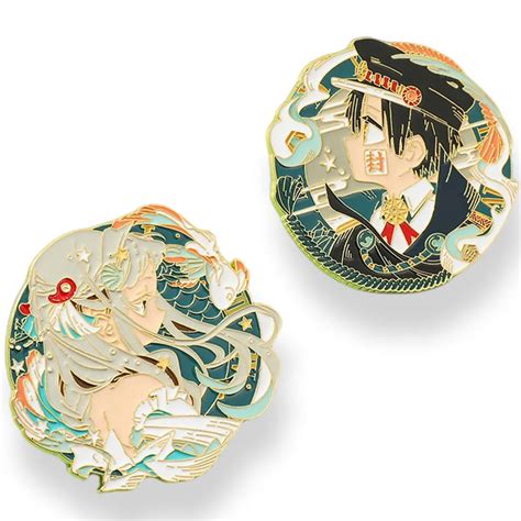 Broche HanCabo Kun Et Nene Li E Aux Toilettes Anime Broche En Mail