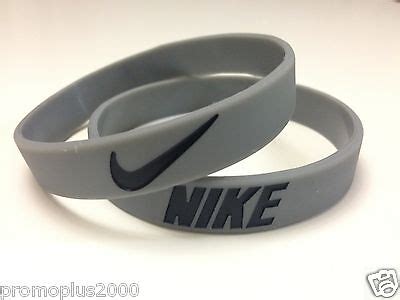 Nike Sport Baller Band Grey w/Black Silicone Wristband 884751604447 | eBay