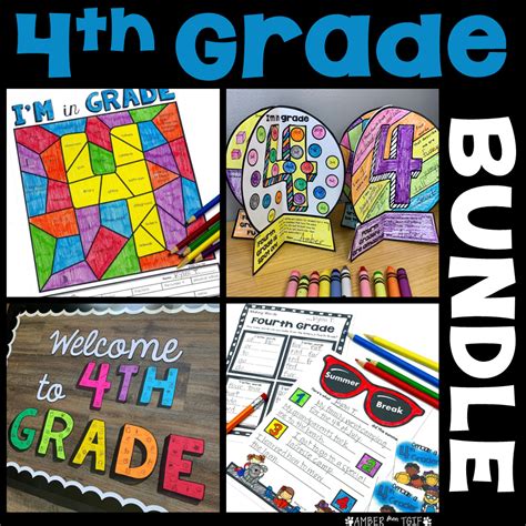 4th Grade Back To School Activities And Bulletin Board Bundle Made By Teachers