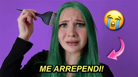 Pintando O Meu Cabelo Sozinha Youtube