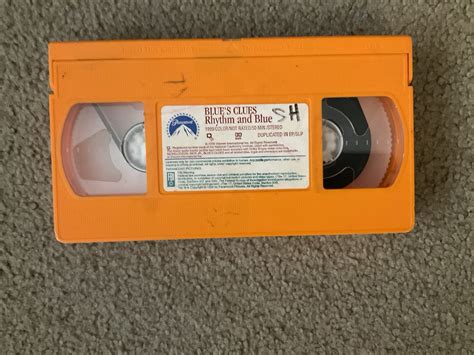 Blue's Clues VHS Tape Rhythm and Blue Nick | Grelly USA