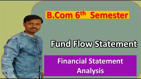 Lec 1 Fund Flow Statement Schedule Of Changes In Working Capital