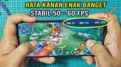 Test Mobile Legends On Realme Narzo 50 Rata Kanan Stabil 60 FPS