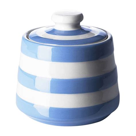 Sugar Bowl Cornishware Lidded Sugar Bowl Blue The Big Kitchen