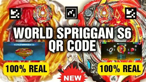 All Spryzen Qr Codes Beyblade Burst App Astral Spriggan S7 Qr Codes Theme Loader