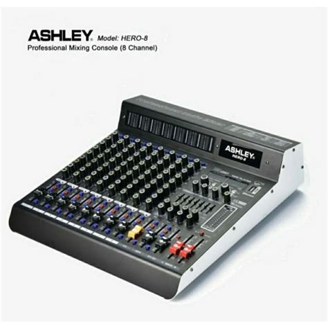 Jual Mixer Ashley Hero8 Original Hero 8 Channel Terbaru Terbaik